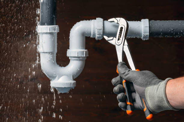 Professional Drain Cleaning technician working in Royal Center, IN